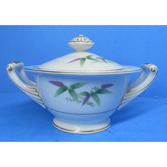 Harmony House  Mandarin Lidded Sugar Bowl In Good Condition  Vintage - Picture 1 of 7